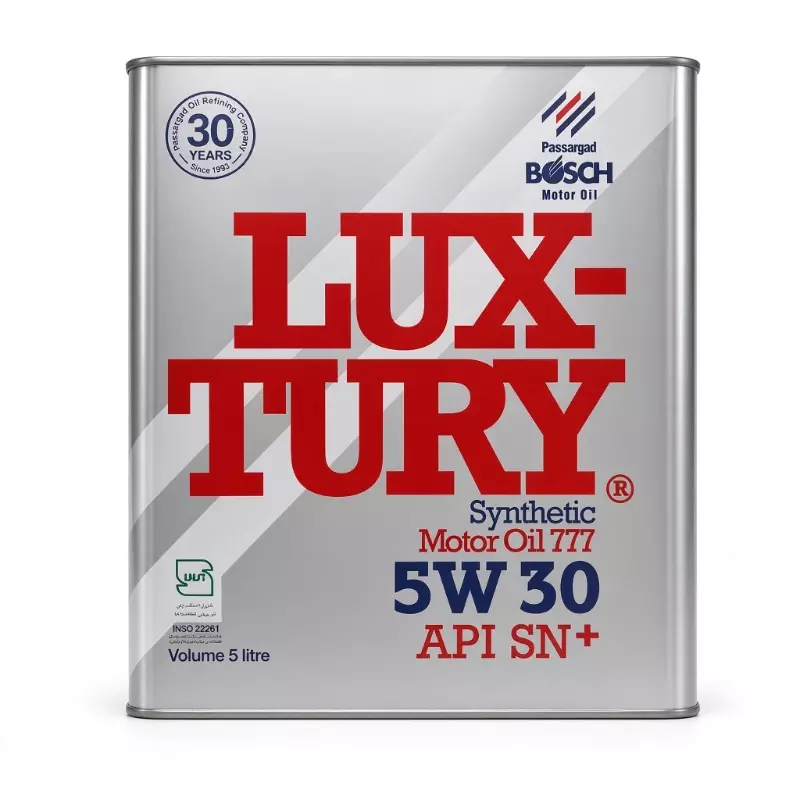 روغن موتور بوش لاكچرى Bosch Luxury 5W-30 SN PLUS