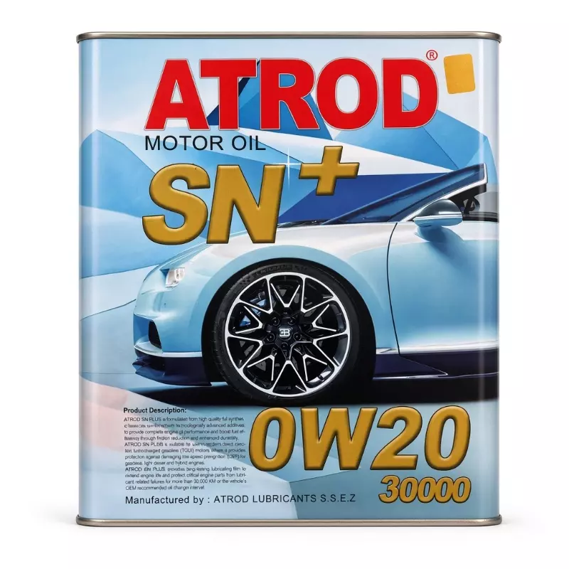 روغن موتر آترود Atrod 0W-20 SN Plus